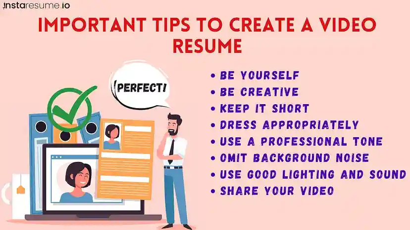 How to create the best video resume - Tips To Create Video Resume.webp
