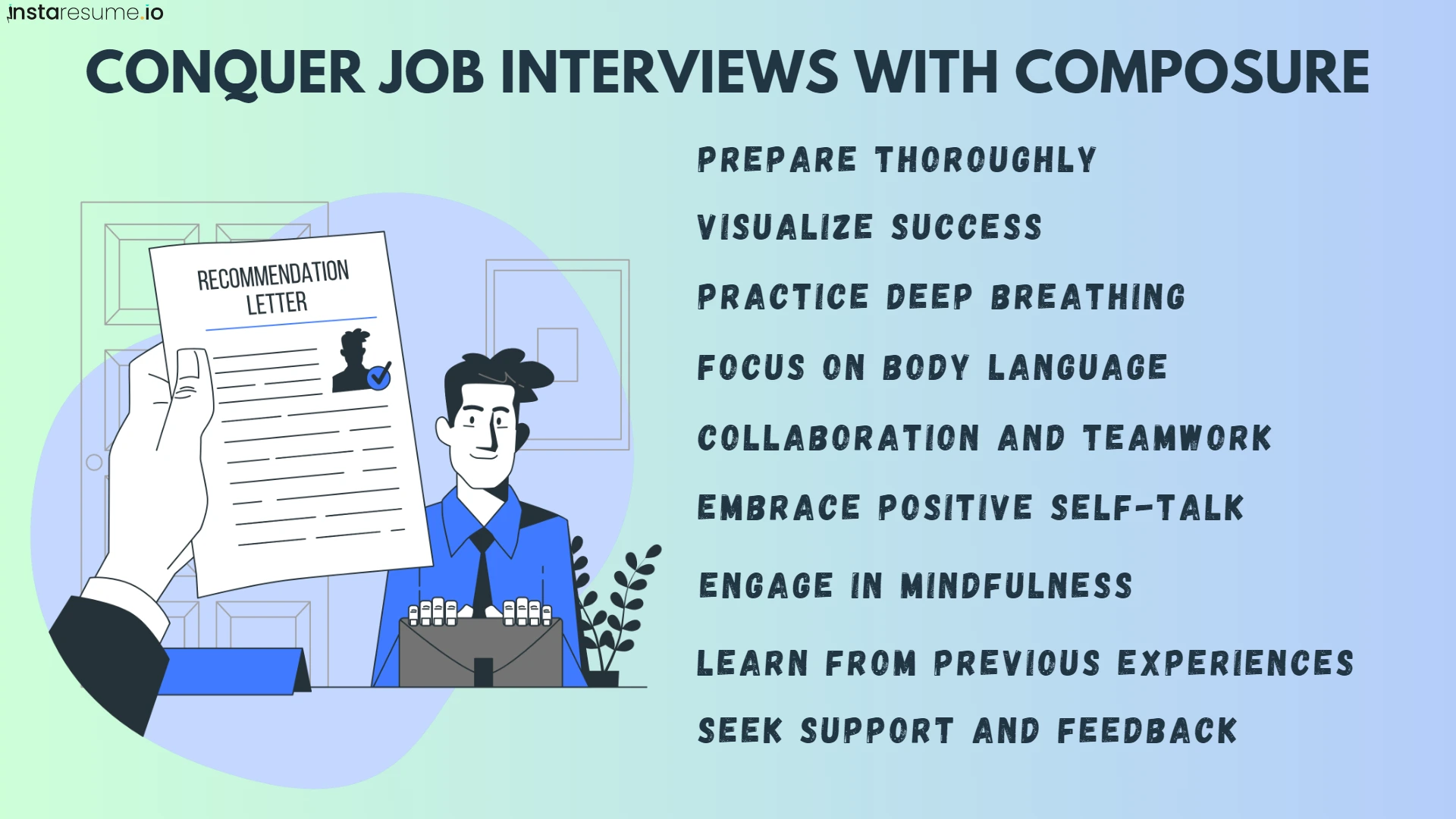 How to Remain Composed During Job Interviews