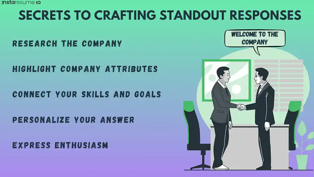 Why do you want to work at this company?