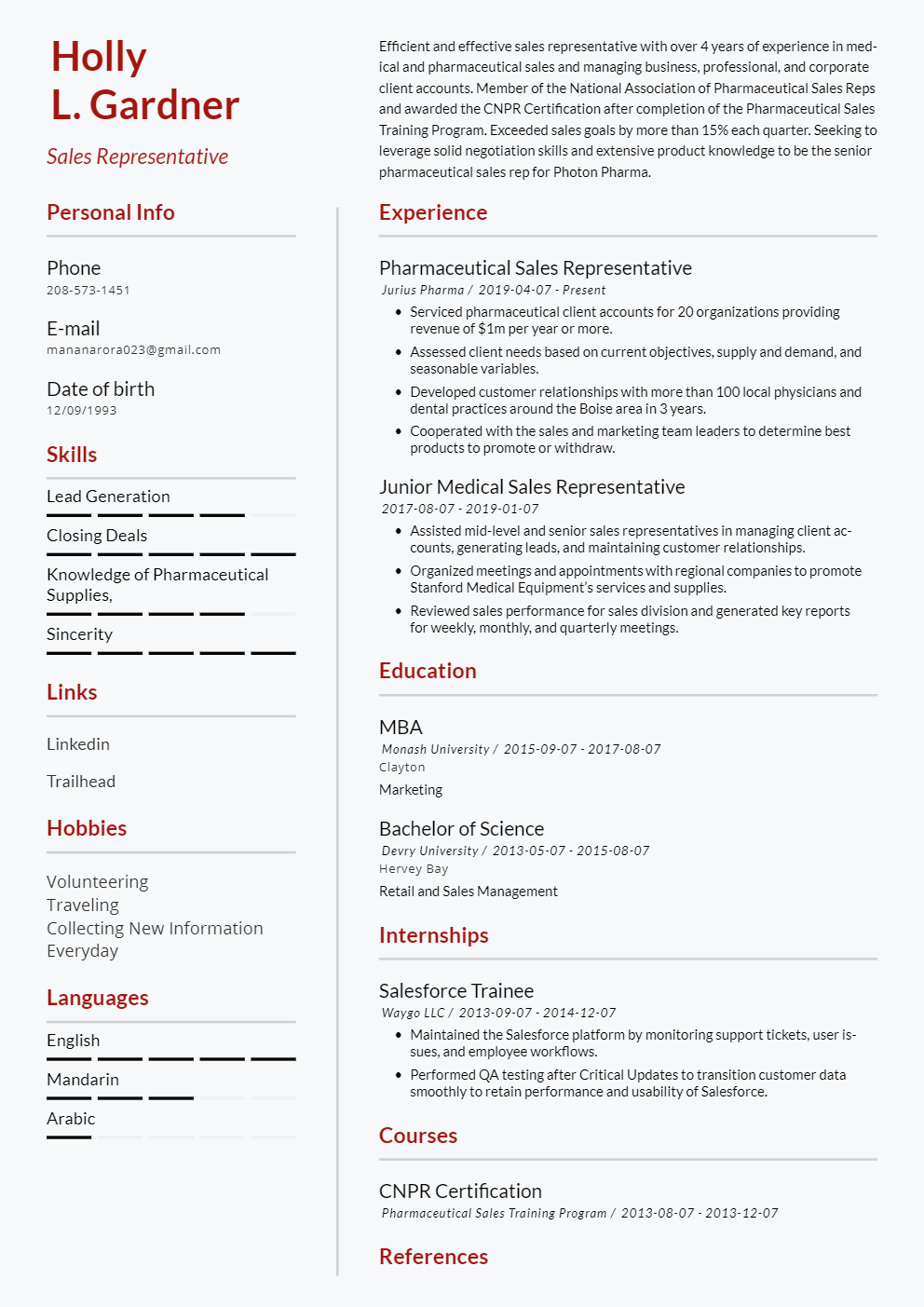 Job winning Resume Templates 2024 (Free) · InstaResume.io